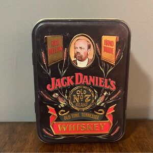 Jack Daniel’s decorative tin for Jack Daniel's Old No. 7 Tennessee Whiskey. Rare